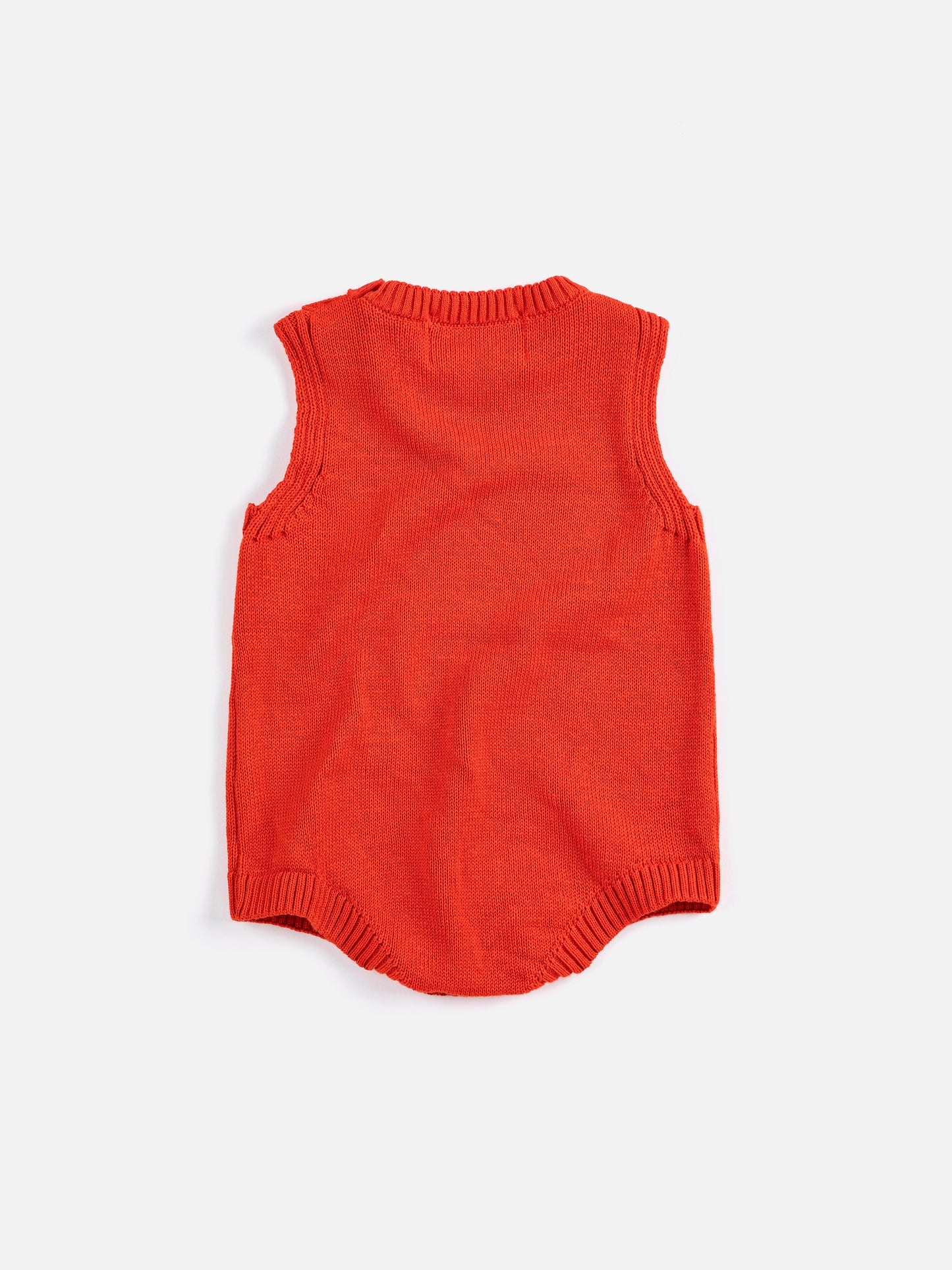 Bobo Choses Romper Strik Pixel Strawberry