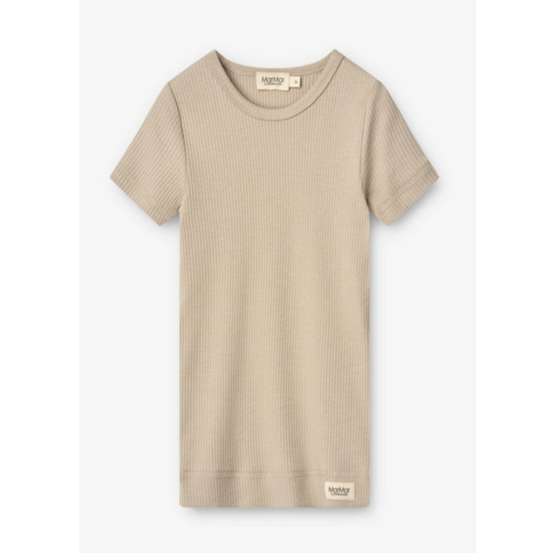 MarMar Plain Tee SS Modal Stone Wall