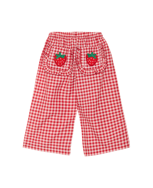 Sissel Edelbo Bukser Saxo Mini Red Checks