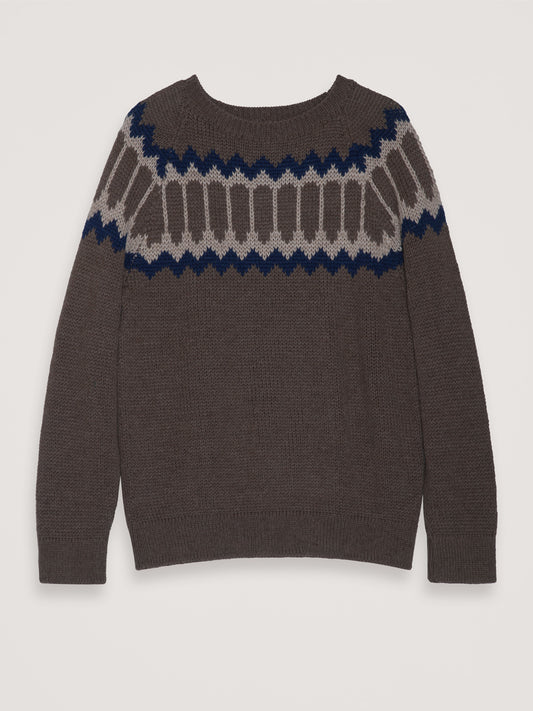Serendipity Sweater Alpaca Brun Voksen
