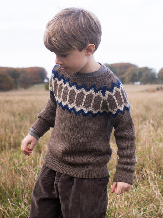 Serendipity Sweater Alpaca Brun