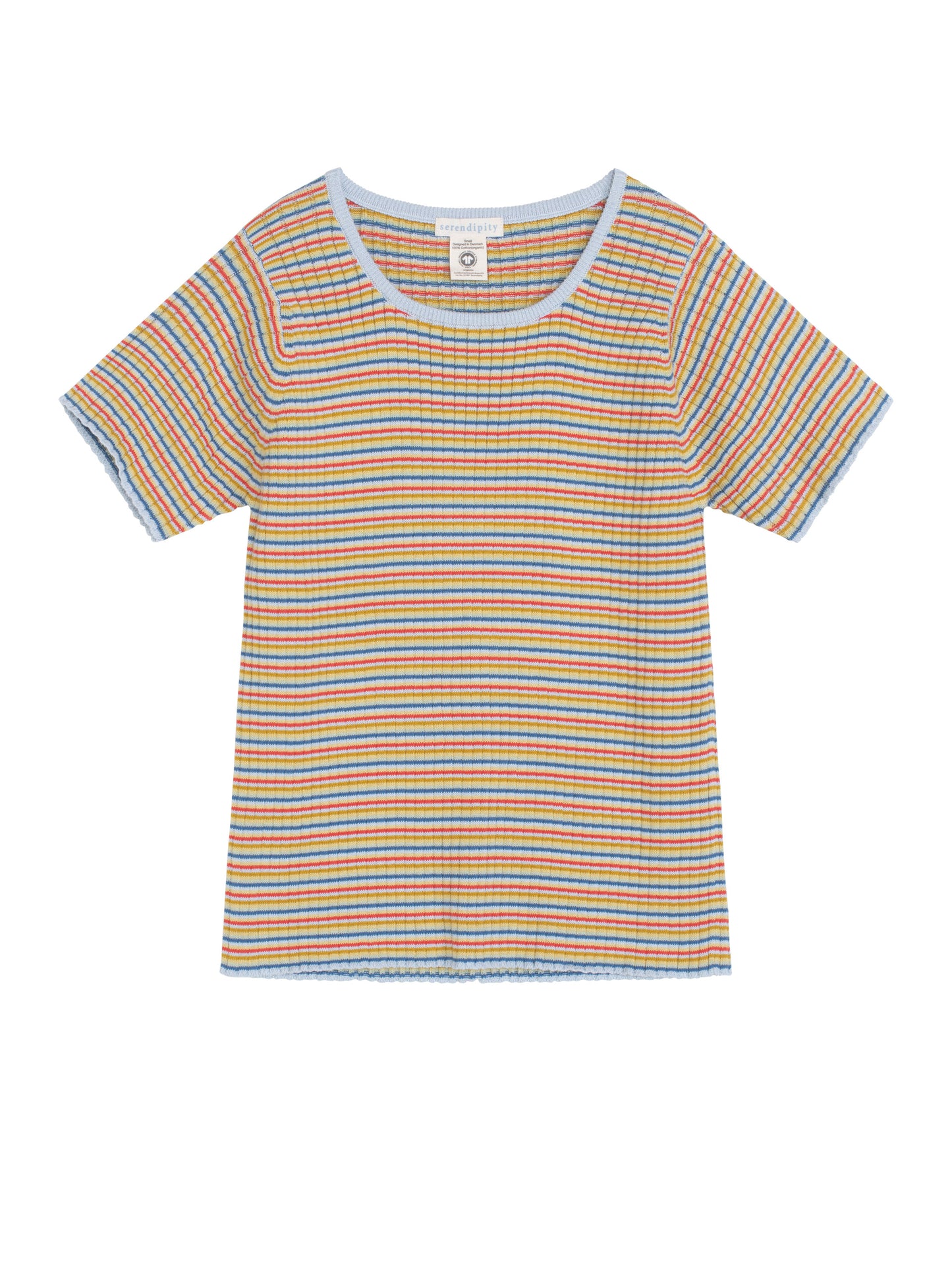 Serendipity T-Shirt Knit Rib Stripe