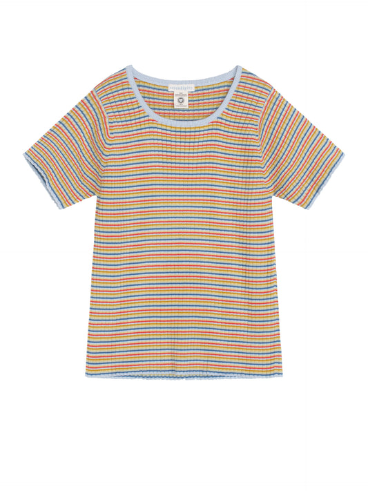 Serendipity T-Shirt Knit Rib Stripe