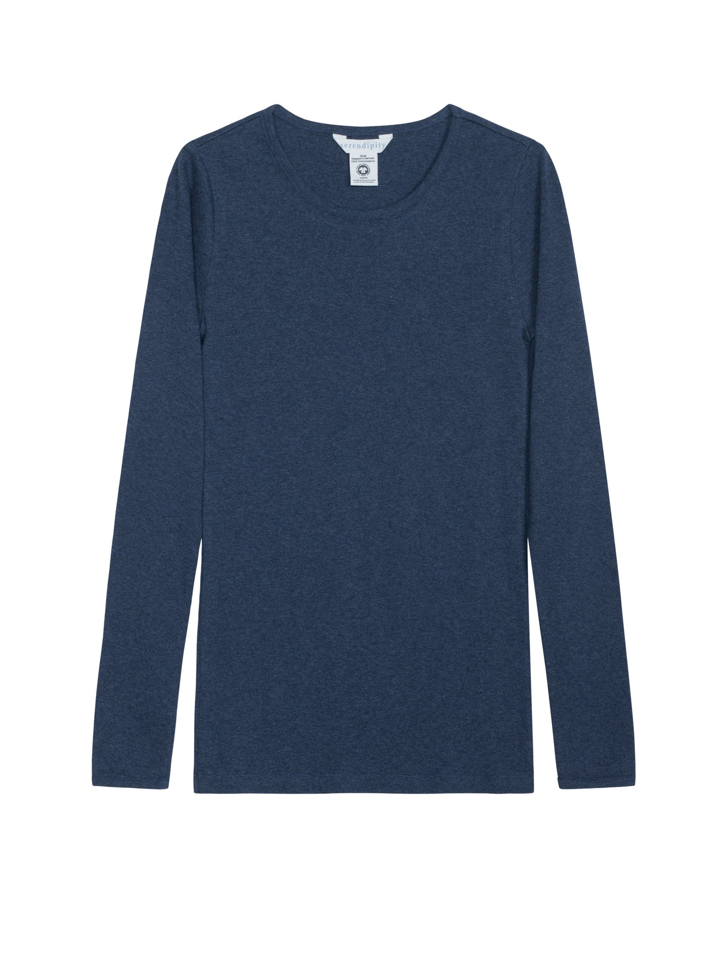 Serendipity Trøje Slim Rib Navy