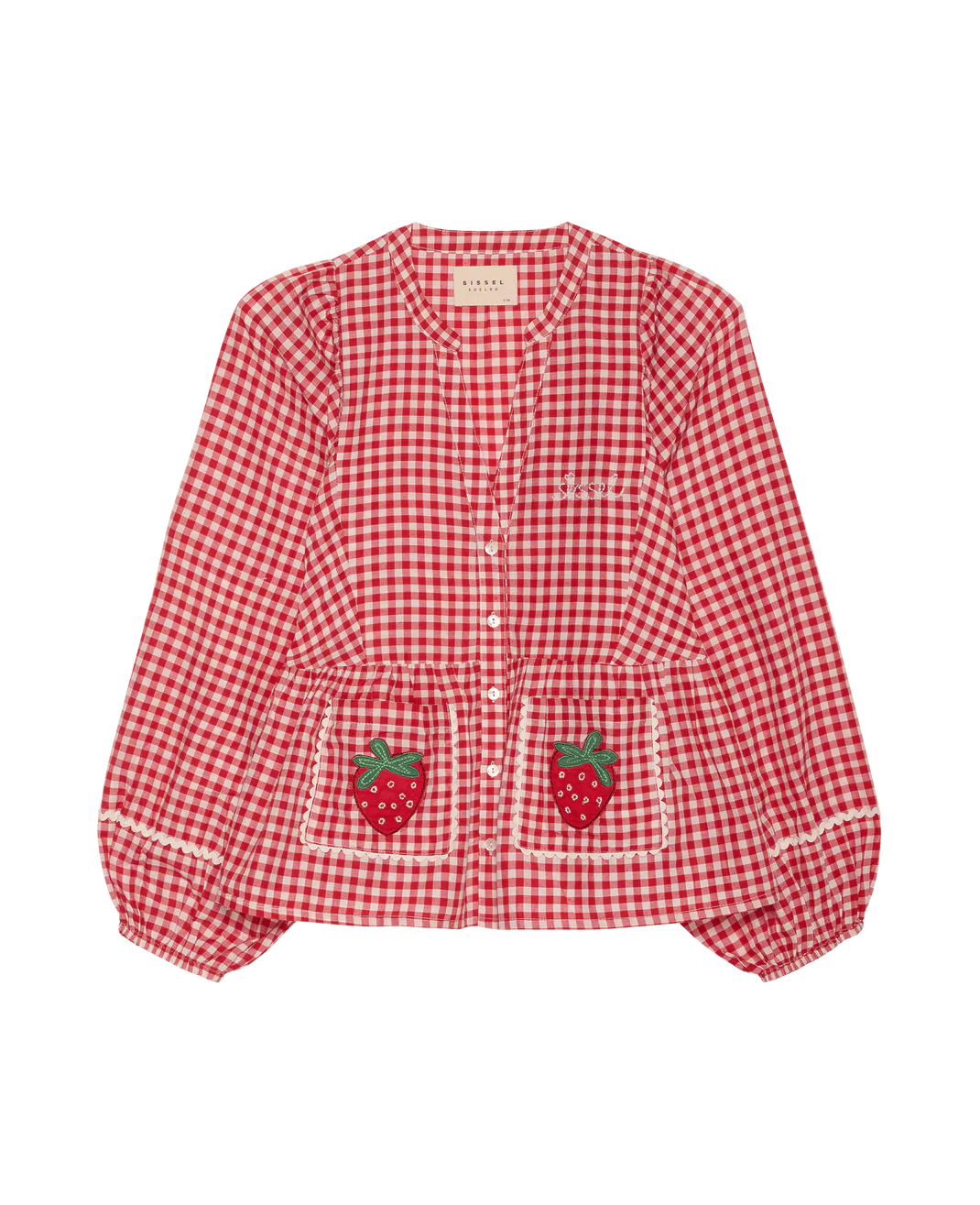 Sissel Edelbo Bobbie Top red Checks
