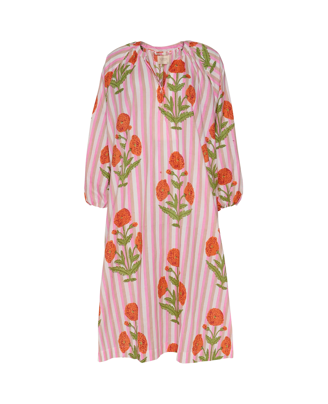 Sissel Edelbo Lara Organic Cotton Dress Onesize Blush Mandarin VOKSEN
