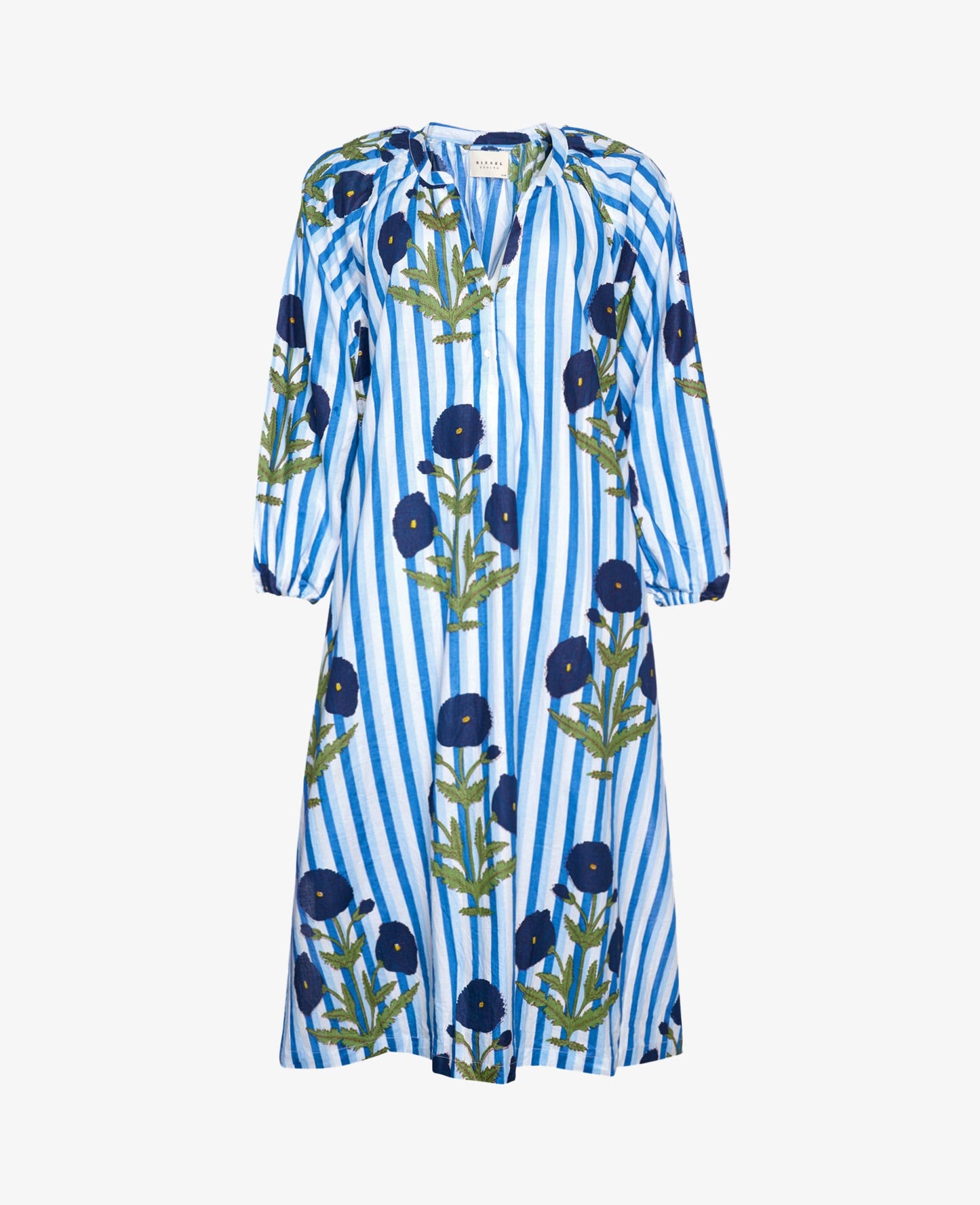 Sissel Edelbo Lara Organic Cotton Dress Onesize True Blue VOKSEN