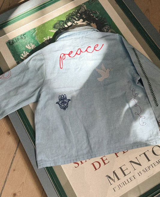 Sissel Edelbo My Mini Jacket Blue Bell