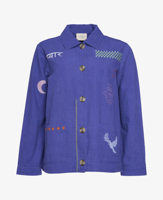 Sissel Edelbo My Organic Cotton Jacket Ultramarine Blue VOKSEN