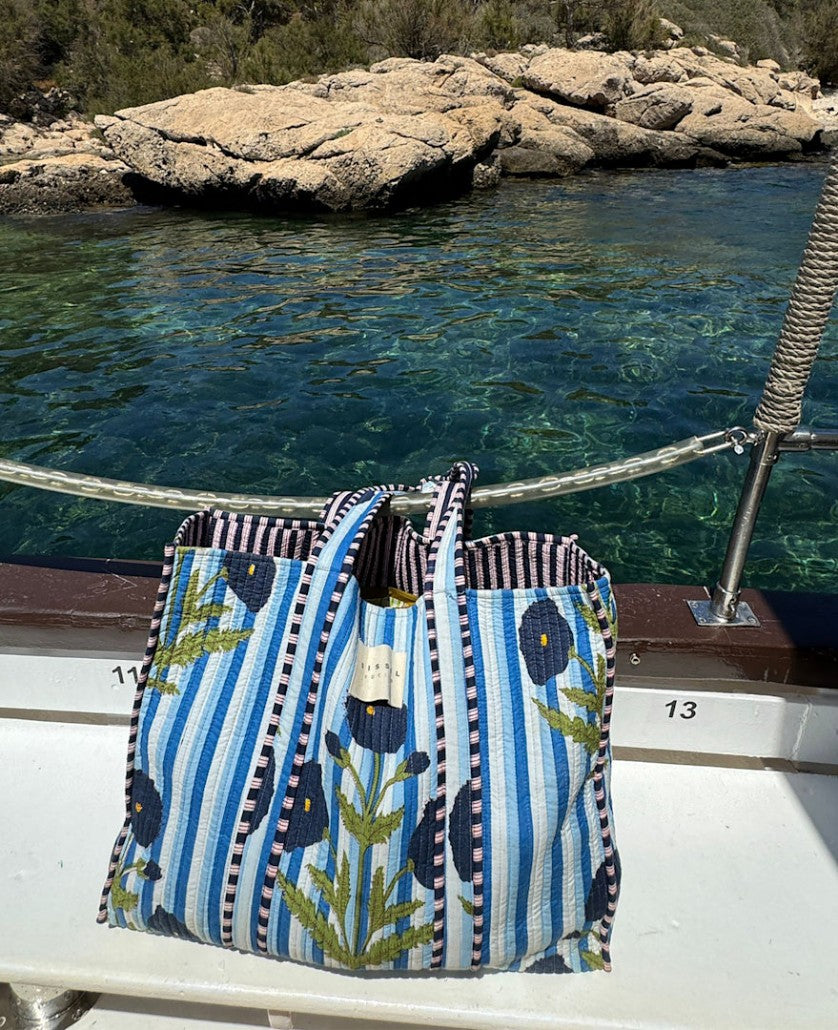 Sissel Edelbo Pricilla Organic Cotton Bag True Blue