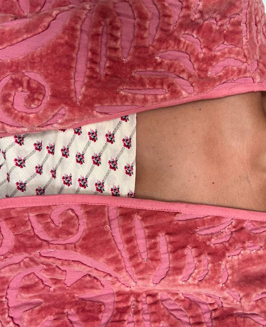 Sissel Edelbo Vest Vida Pink Blanket Wear Onesize