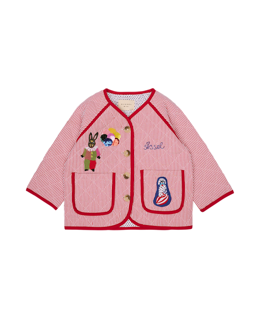 Sissel Mini Jakke Vega Candy Stripes