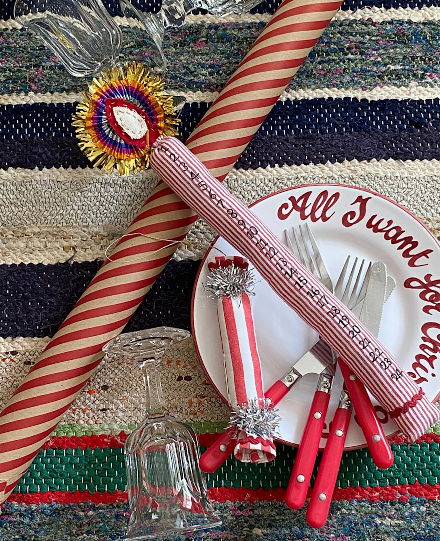 Sissel Edelbo Calendar Light Red Stripes