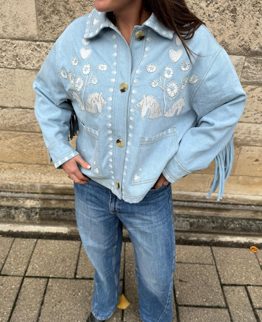Sissel Edelbo Jakke Christer Onesize Denim
