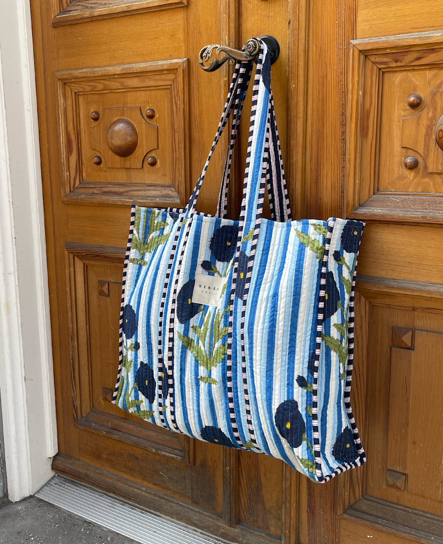 Sissel Edelbo Pricilla Organic Cotton Bag True Blue