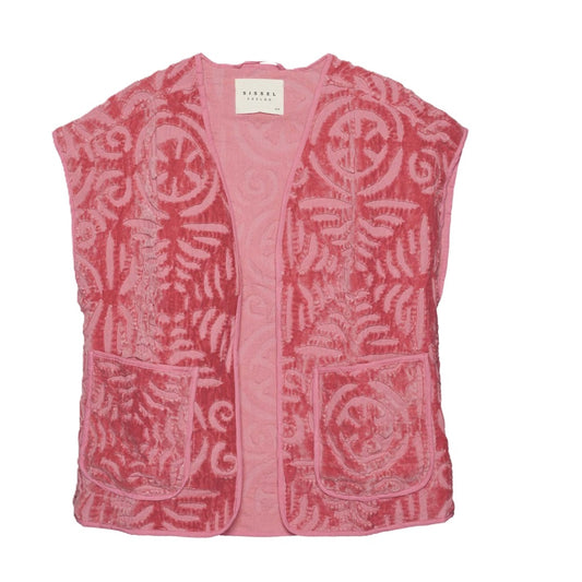 Sissel Edelbo Vest Vida Pink Blanket Wear Onesize