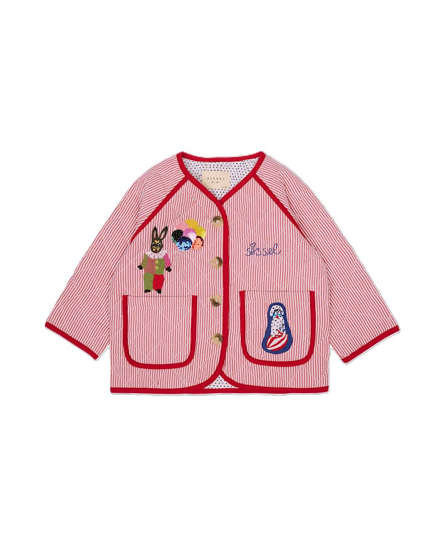 Sissel Mini Jakke Vega Candy Stripes