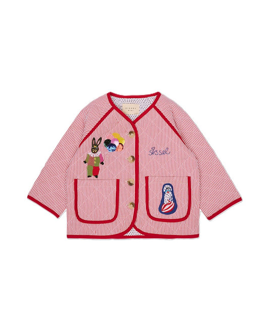 Sissel Mini Jakke Vega Candy Stripes