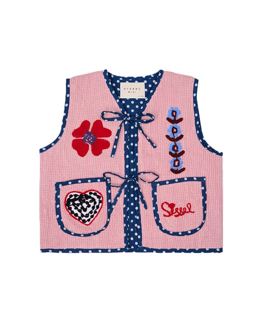 Sissel Mini Vest Clio Rose