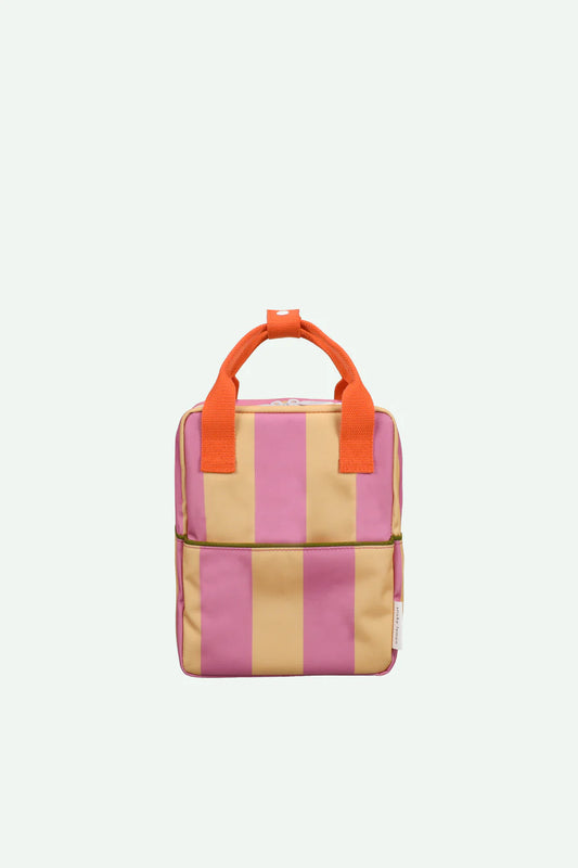 Sticky Lemon Rygtaske Lille Lemon Tree Stripes Rosebay Pink + Apple Juice