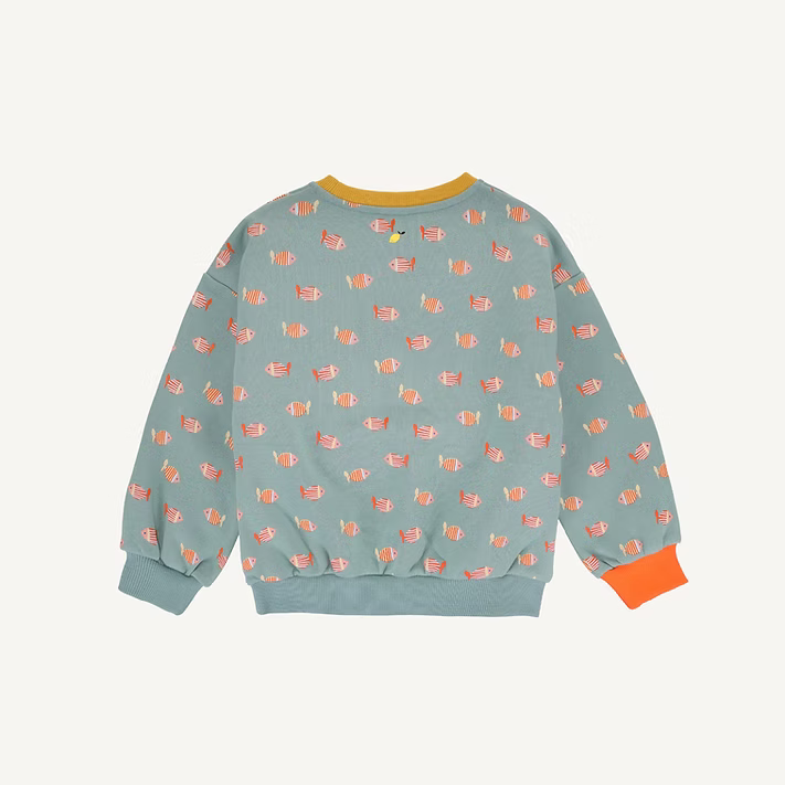 Sticky Lemon Sweater Fish All Over Wonders Of The Deep Sea