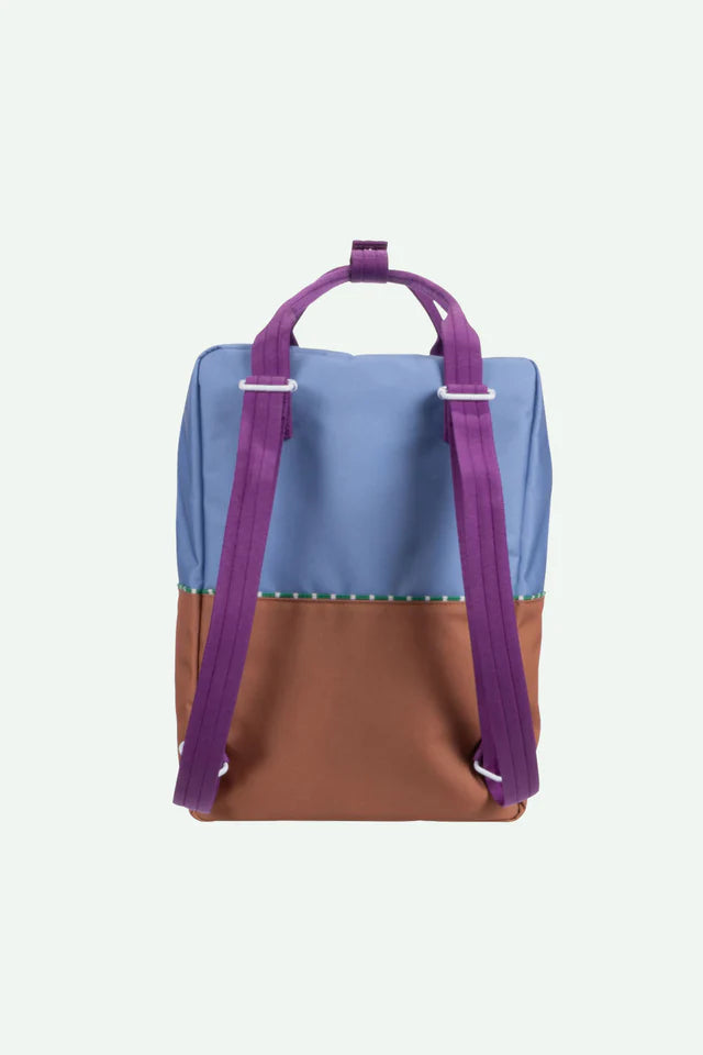 Sticky Lemon Rygtaske Stor Better Together Colourblocking Badminton Blue Leather Ball