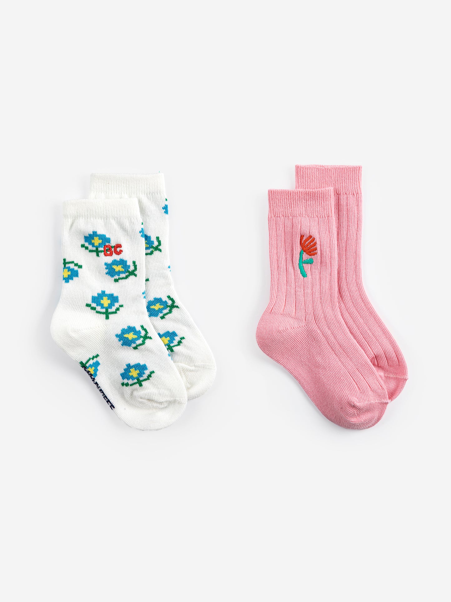Bobo Choses Strømper Blomster 2 Pack