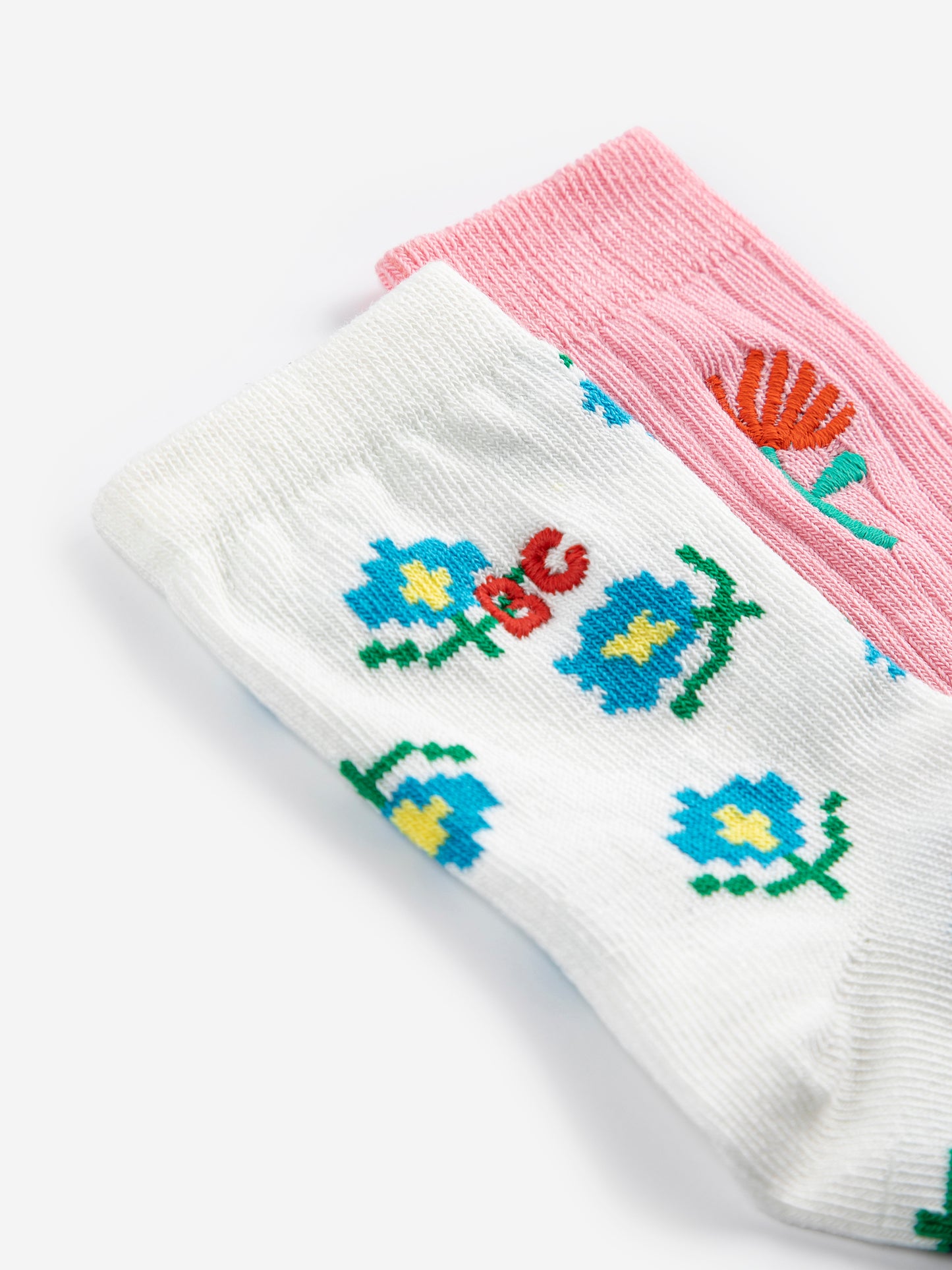 Bobo Choses Strømper Blomster 2 Pack