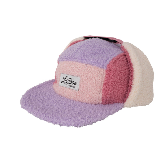 Lil' Boo Kasket Teddy Fleece 5-Panel Purple