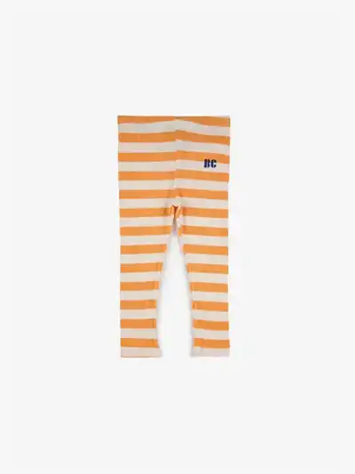 Bobo Choses Baby Yellow Stripes Leggings