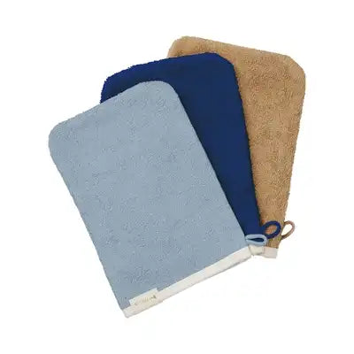 Fabelab Bath Mitts 3 Pack