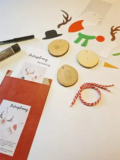 Farverige Dage Juleophæng DIY kit