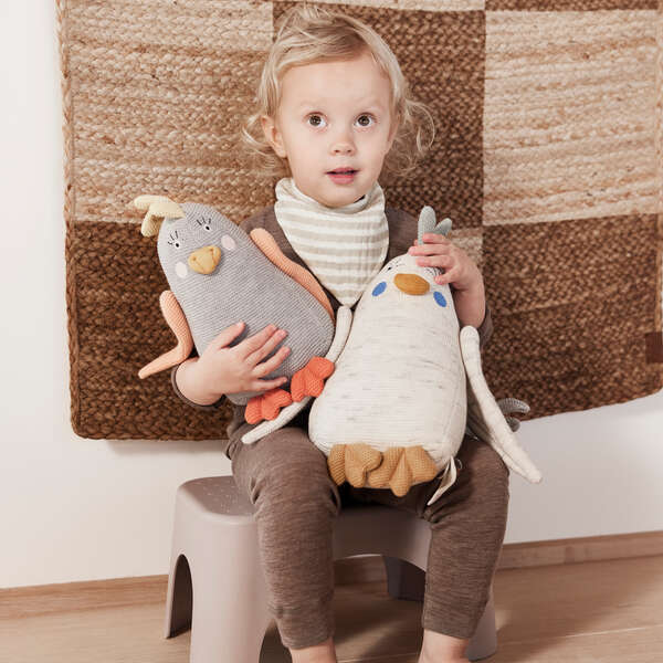 OYOY Kaja Papegøje Off White