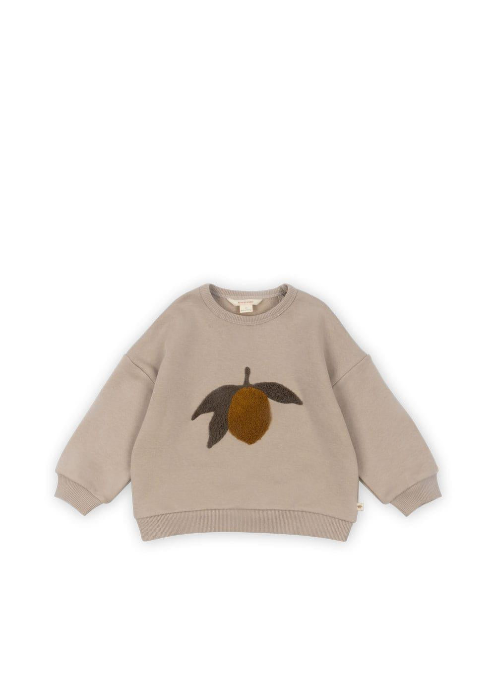 Konges Sløjd Lou Terry Sweat Shirt OCS Oxford Tan