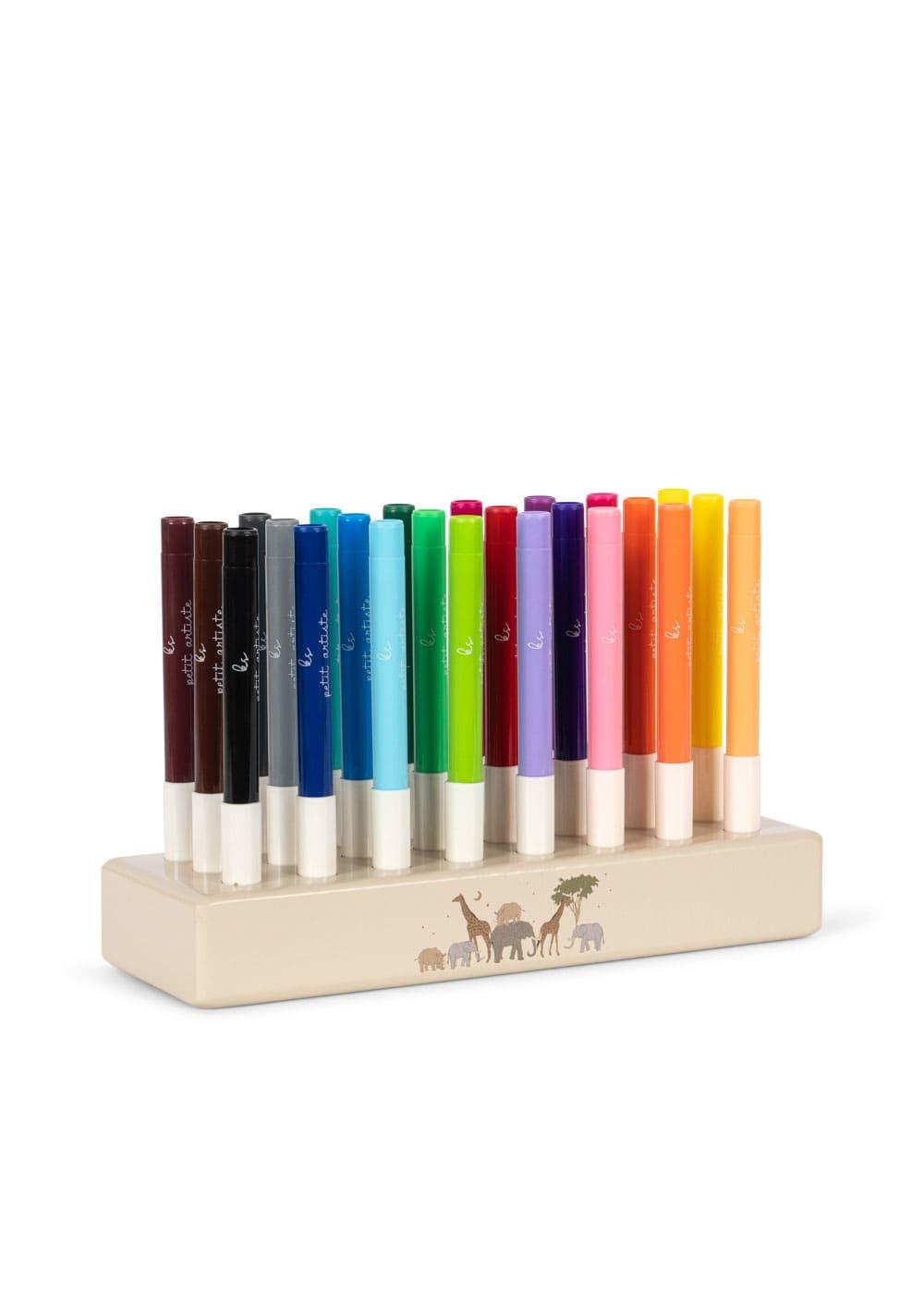 Konges Sløjd Tusser In Wooden Block FSC 24 Pcs
