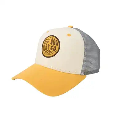 Lil' Boo Trucker Cap Sand/Caramel/Blue