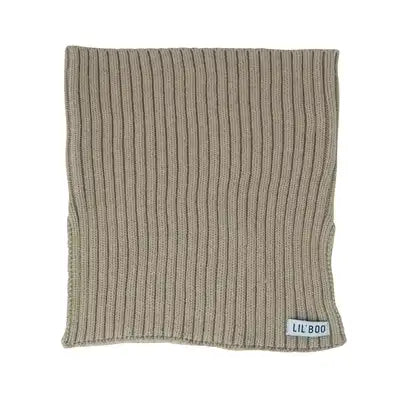 Lil' Boo Wool Tube Scarf Cornstalk