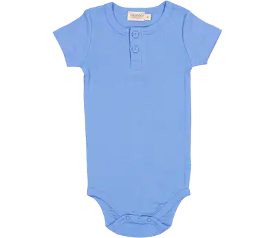 MarMar Body SS Modal Fine Rib Cornflower