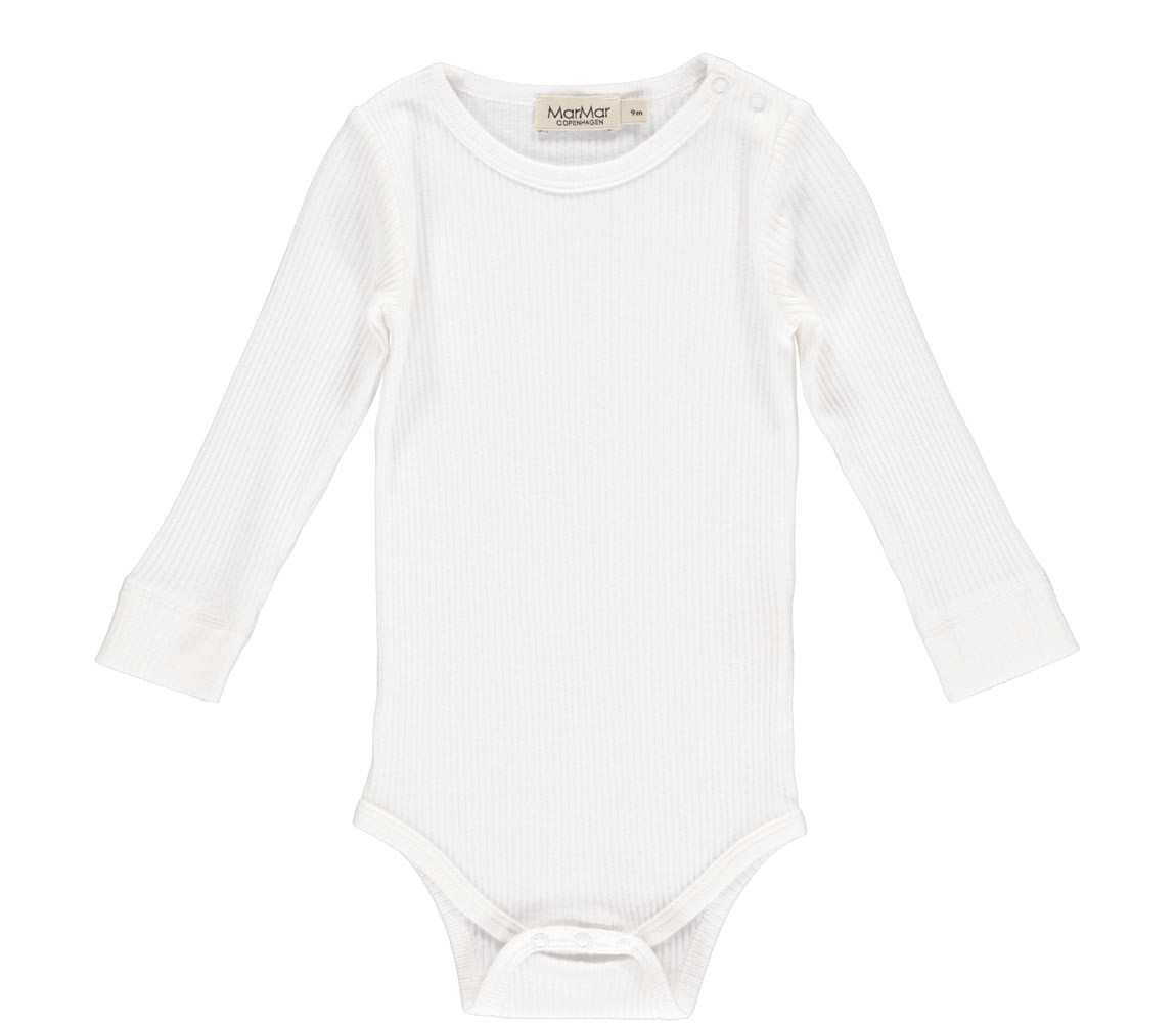 MarMar Plain Body LS Modal Gentle White