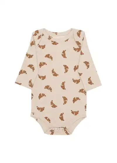 Monsieur Mini Onesie Croissant AOP