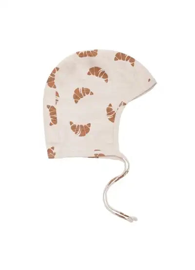 Monsieur Mini Simple Bonnet Croissants AOP