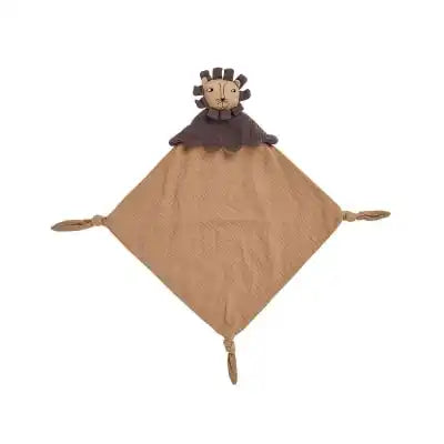 OYOY Lobo Lion Cuddle Cloth Caramel