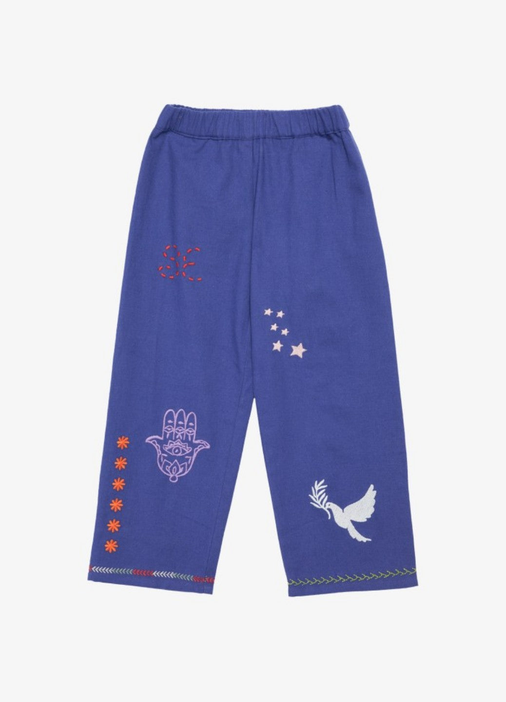 Sissel Edelbo Oda Mini Organic Cotton Pants Ultramarine Blue