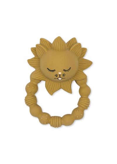 Konges Sløjd Teether Ring Lion Mustard