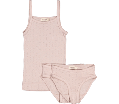 MarMar Underwear Set Modal Pointelle Faded Rose