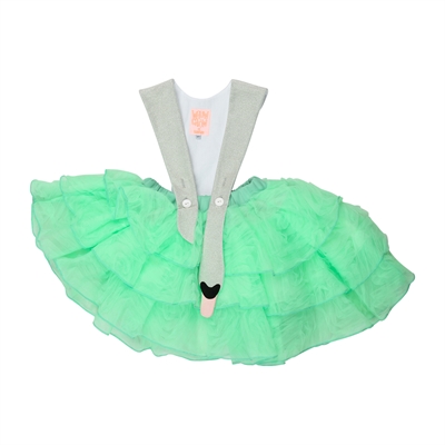 Wauw Capow Fairytale Mint Dress