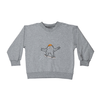 Wauw Capow Skater Sweatshirt Grey