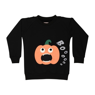 Wauw Capow Pumpkin Party Sweatshirt Black